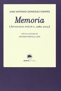 portada Memoria : Antología Poética, 1989-2015 (voces)