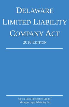 portada Delaware Limited Liability Company Act; 2018 Edition