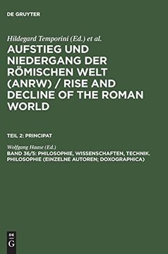 portada Aufstieg und Niedergang der Romischen Welt (en Alemán)