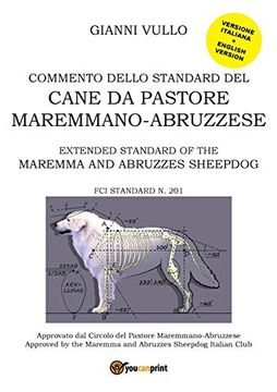 portada Commento Dello Standard del Cane da Pastore Maremmano-Abruzzese Paperback (en Italiano)
