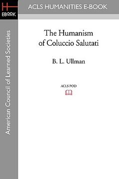 portada the humanism of coluccio salutati (en Inglés)