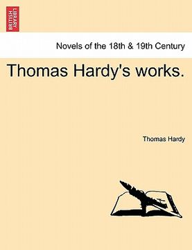 portada thomas hardy's works. (en Inglés)