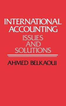 portada international accounting: issues and solutions (en Inglés)