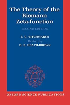 portada The Theory of the Riemann Zeta-Function (Oxford Science Publications) (in English)
