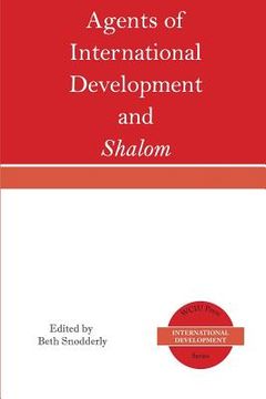 portada Agents of International Development and Shalom (en Inglés)