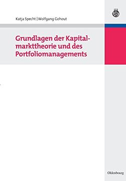 portada Grundlagen der Kapitalmarkttheorie und des Portfoliomanagements (en Alemán)