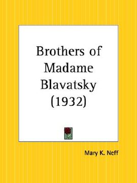 portada brothers of madame blavatsky (en Inglés)