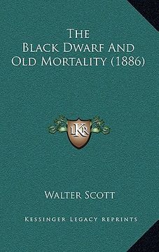 portada the black dwarf and old mortality (1886) (in English)