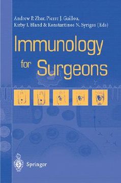 portada immunology for surgeons (en Inglés)