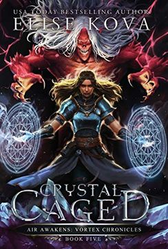 portada Crystal Caged (Air Awakens: Vortex Chronicles) (en Inglés)