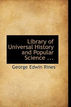 portada library of universal history and popular science ... (en Inglés)