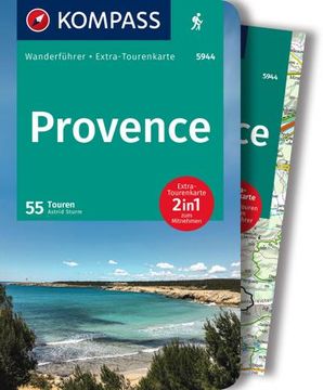 portada Kompass Wanderführer Provence, 55 Touren (en Alemán)