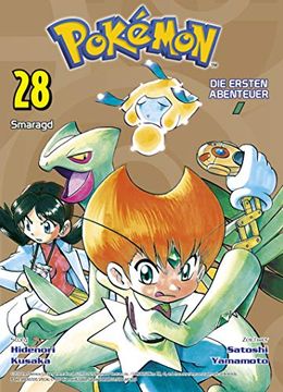 portada Pokémon - die Ersten Abenteuer: Bd. 28: Smaragd (en Alemán)