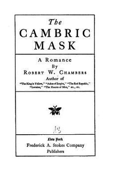 portada The Cambric Mask, A Romance