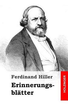 portada Erinnerungsblätter (en Alemán)