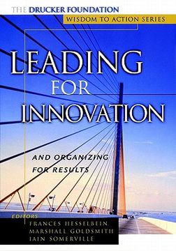 portada leading for innovation: and organizing for results (en Inglés)