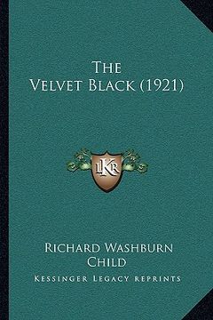 portada the velvet black (1921) (en Inglés)