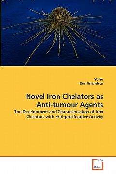 portada novel iron chelators as anti-tumour agents (en Inglés)