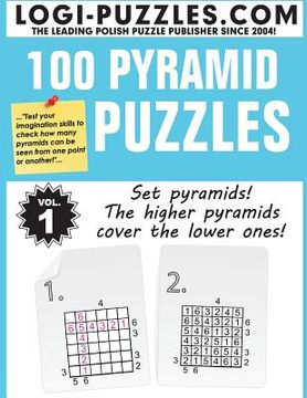 portada 100 Pyramid Puzzles (en Inglés)