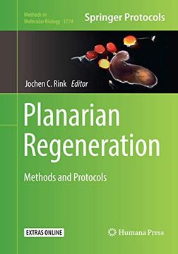 portada Planarian Regeneration: Methods and Protocols (en Inglés)
