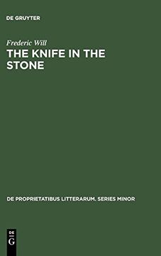 portada The Knife in the Stone (de Proprietatibus Litterarum. Series Minor) (in English)