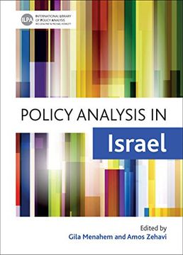 portada Policy analysis in Israel (International Library of Policy Analysis)