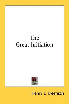 portada the great initiation (en Inglés)