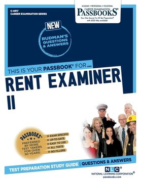 portada Rent Examiner II (C-4917): Passbooks Study Guide