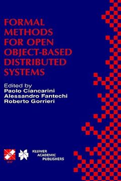 portada formal methods for open object-based distributed systems (in English)