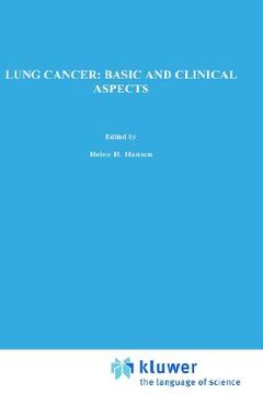 portada lung cancer: basic and clinical aspects: basic and clinical aspects (en Inglés)