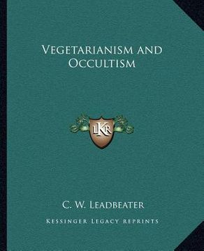 portada vegetarianism and occultism (en Inglés)