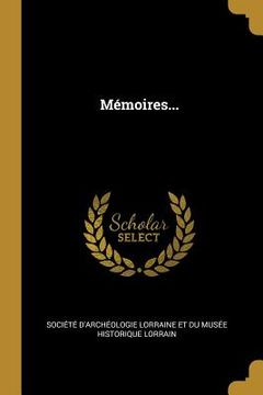 portada Mémoires... (en Francés)