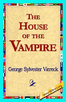 portada the house of the vampire (in English)