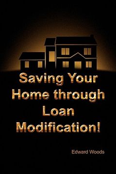 portada saving your home through loan modification!