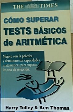 portada Como Superar Tests Basicos de Artimetica (in Spanish)