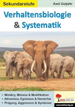 portada Verhaltensbiologie & Systematik (en Alemán)