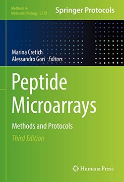 portada Peptide Microarrays: Methods and Protocols (Methods in Molecular Biology, 2578) (en Inglés)