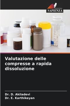 portada Valutazione delle compresse a rapida dissoluzione (in Italian)