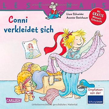 portada LESEMAUS 146: Conni verkleidet sich (en Alemán)