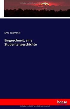 portada Eingeschneit, eine Studentengeschichte (German Edition)