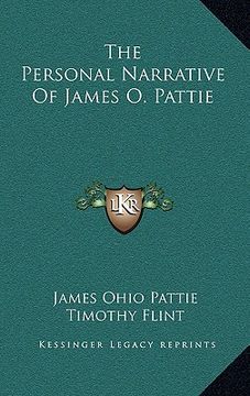 portada the personal narrative of james o. pattie