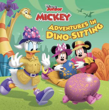 portada Mickey Mouse Funhouse: Adventures in Dino-Sitting (Disney Junior: Mickey Mouse Funhouse) 