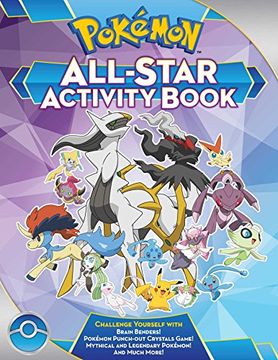 portada Pokémon All-Star Activity Book: Meet the Pokémon All-Stars―with Activities Featuring your Favorite Mythical and Legendary Pokémon!