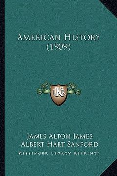 portada american history (1909) (en Inglés)
