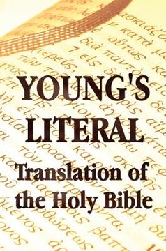 portada young's literal translation of the holy bible - includes prefaces to 1st, revised, & 3rd editions (en Inglés)