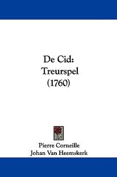 portada de cid: treurspel (1760)