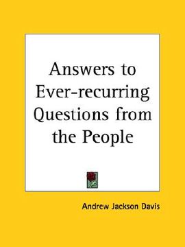 portada answers to ever-recurring questions from the people (in English)