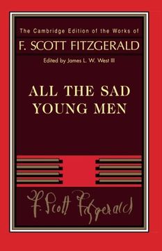 portada Fitzgerald: All the sad Young men (The Cambridge Edition of the Works of f. Scott Fitzgerald) (in English)