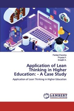 portada Application of Lean Thinking in Higher Education: - A Case Study (en Inglés)