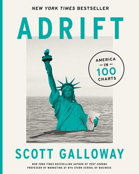 portada Adrift: America in 100 Charts (en Inglés)